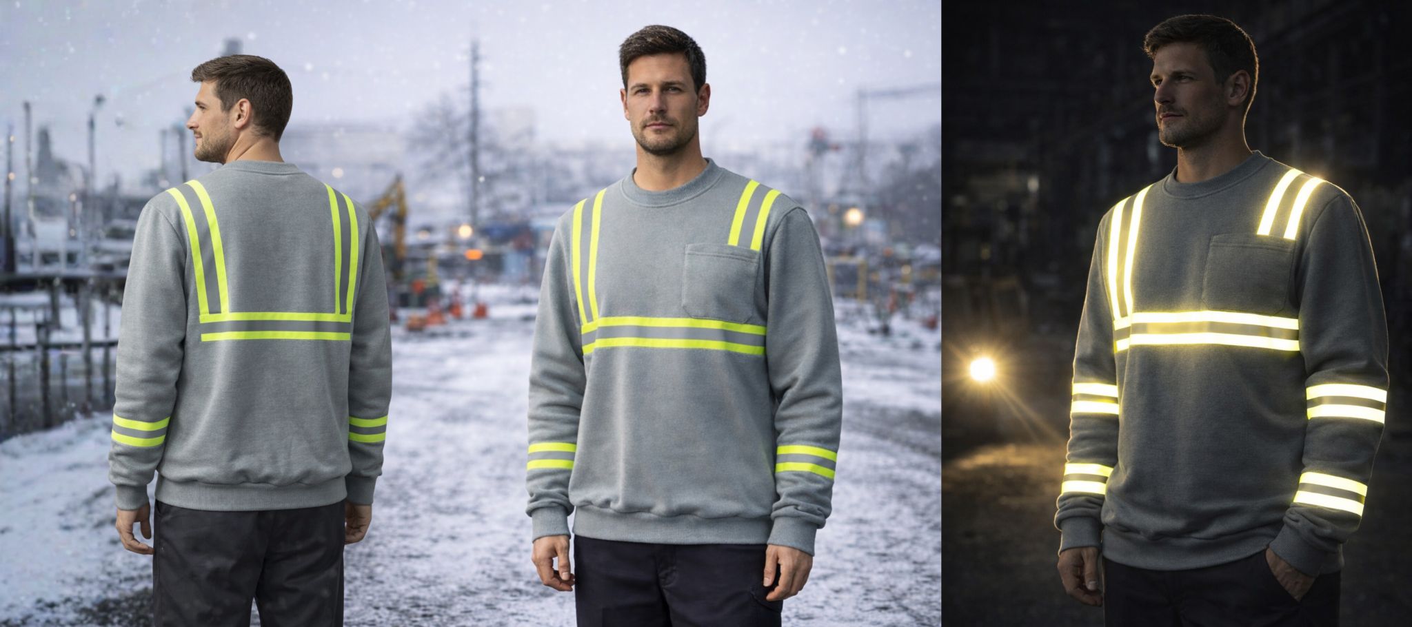 Yansıtıcı ve Yüksek Görünürlüklü İş Kıyafetleri